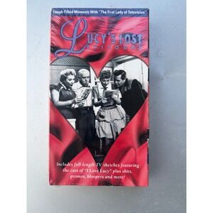Lucys Lost Episodes VHS New Sealed Lucille Ball I Love Lucy Rare Sketches 1997